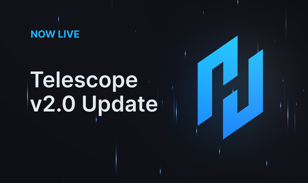 Telescope v2.0: Major Update with InterchainJS Integration